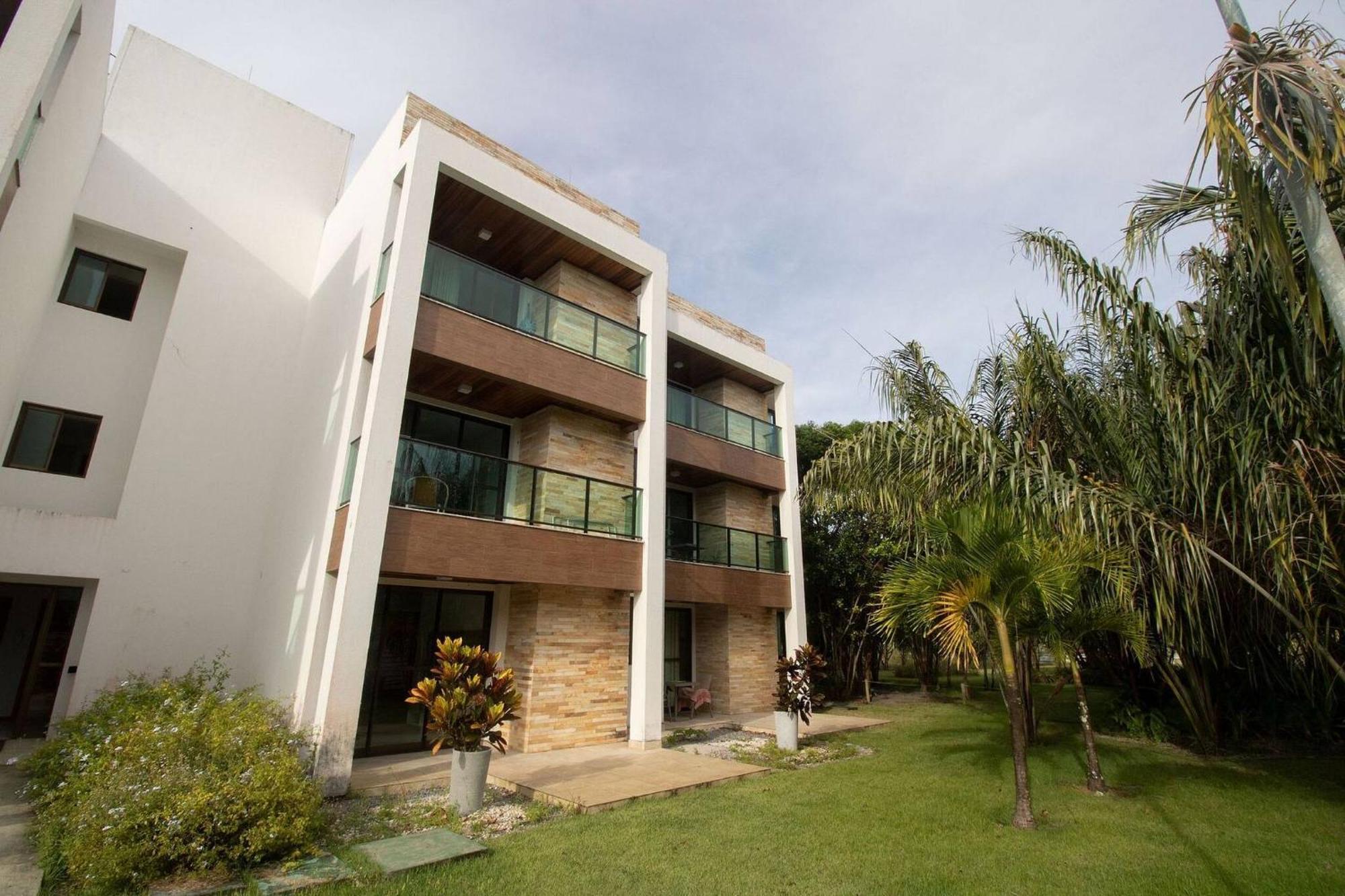 Iloa Residence Apto 04 Pessoas Condominio Fechado Barra de São Miguel Exterior foto